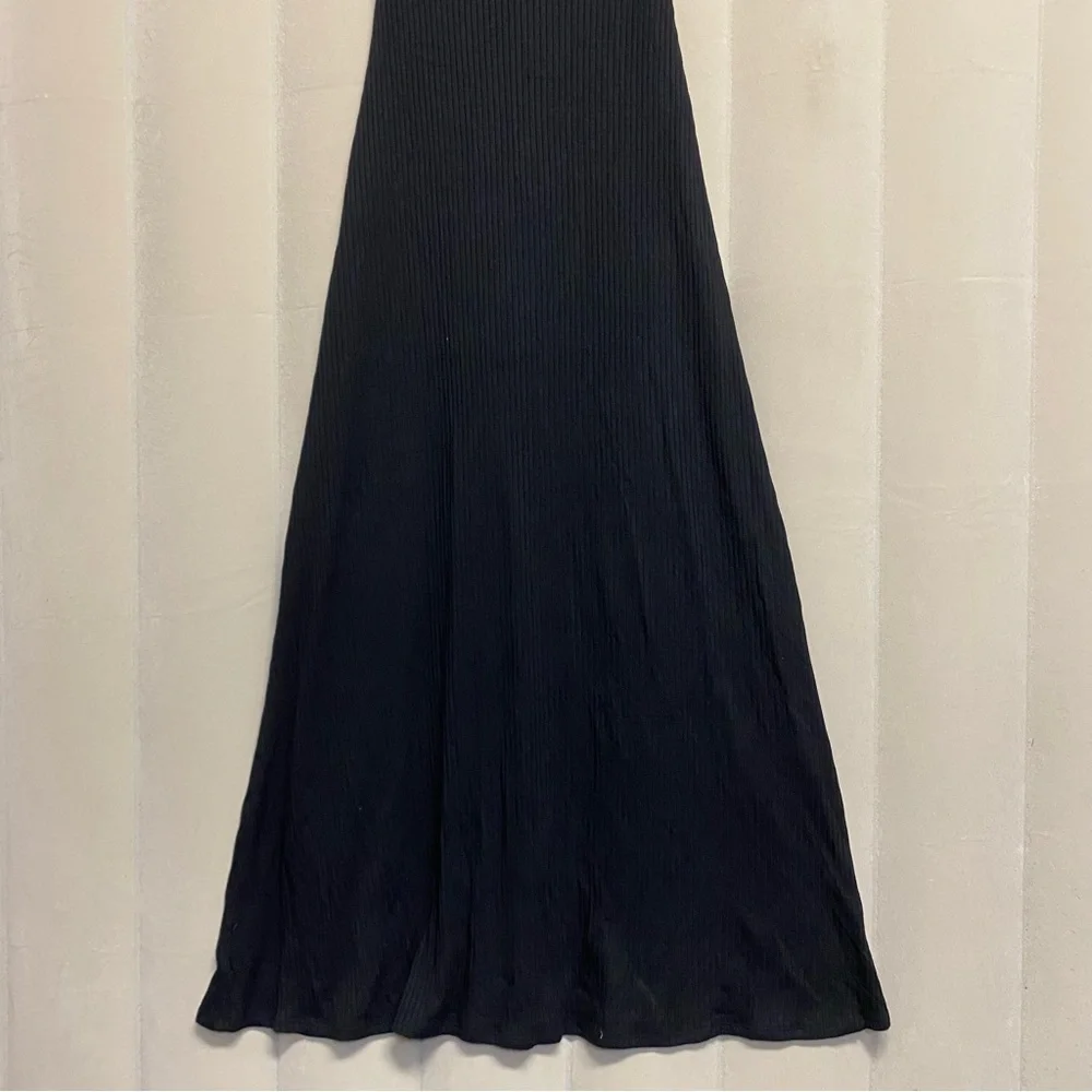 Rachel Pally Women’s Rib Luc Dress Medium Plunge Midi Maxi Sexy Feminine NWT
